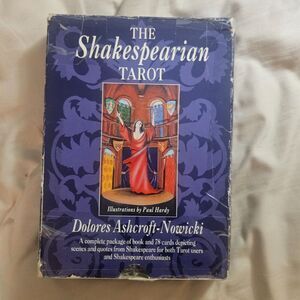 The Shakespearian Tarot Book by Dolores Ashcroft-Nowicki